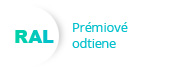 Prémiové odtiene palety RAL